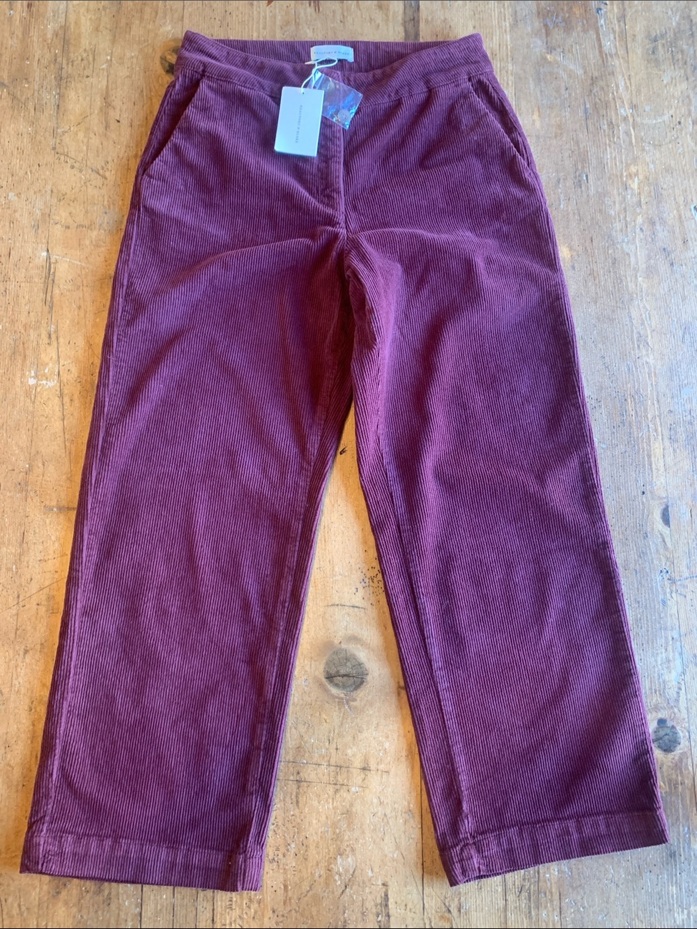 Beaufort & Blake Plum Corduroy Pants